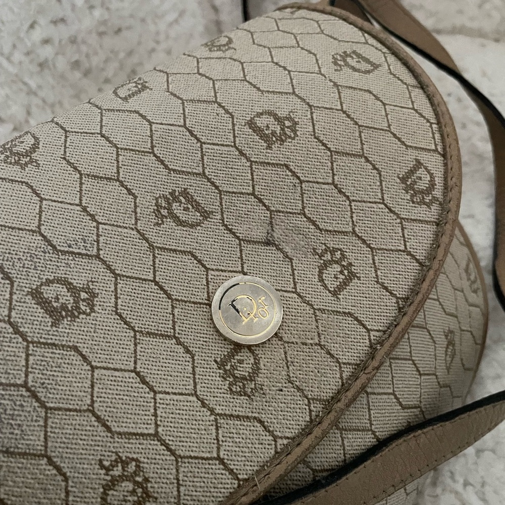 Vintage Dior canvas crossbody bag - Picture 10 of 12